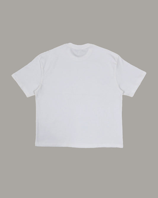 White Heavyweight Oversized Boxy Tee